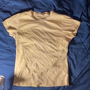 Calvin Klein yellow shirt